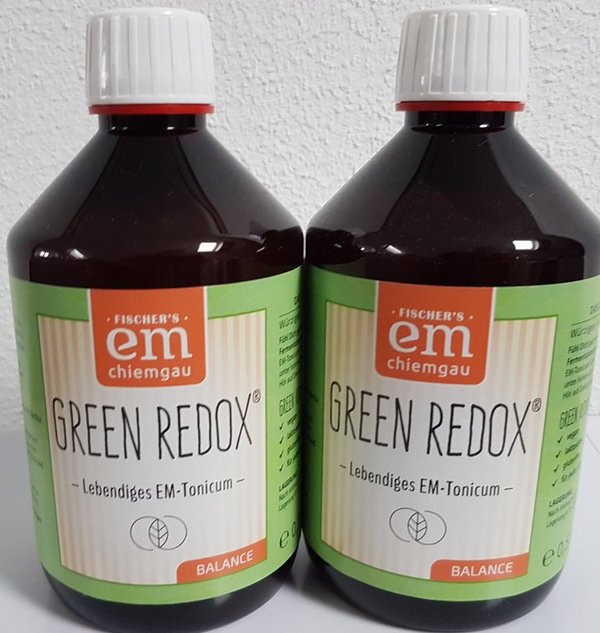 Green Redox  Bio Fermentgetränk Sparangebot  2x 0,5 Liter